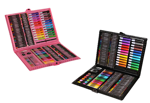 168-Piece Mega Art Set - Two Colours Available with Free Delivery