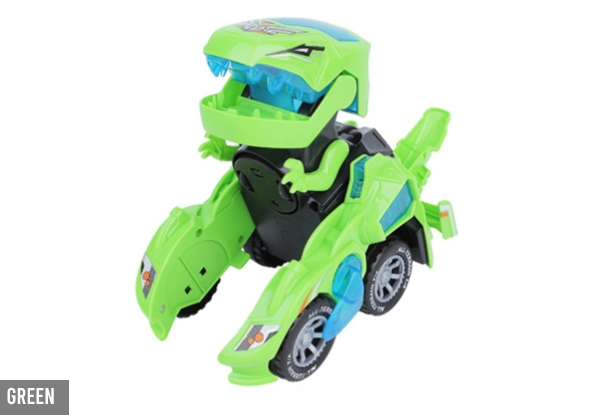Transforming Dinosaur Car Toy - Three Colours Available