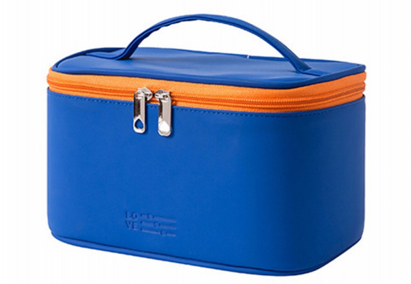 Water-Resistant Toiletry Bag - Five Colours Available