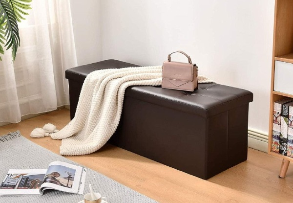 Ottoman Storage Bench - Two Options Available