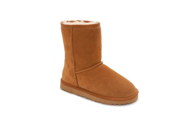Ugg Australian Sheepskin Unisex Short Classic Suede Boots - Available in Two Colours & Three Sizes