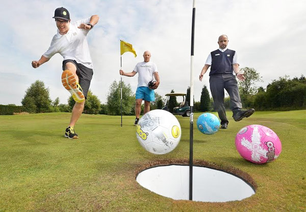 Round of Foot Golf for Two Adults - Options for Family or Groups