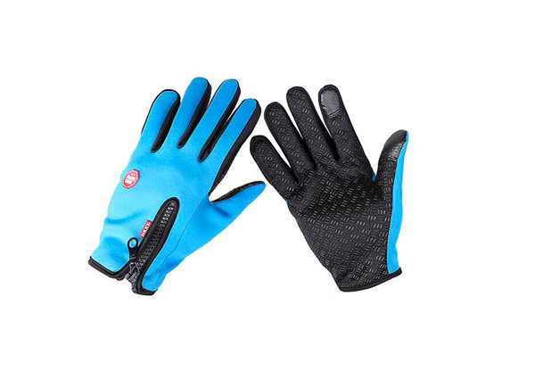 Touch Screen Fleeced Gloves - Three Colours & Three Sizes Available