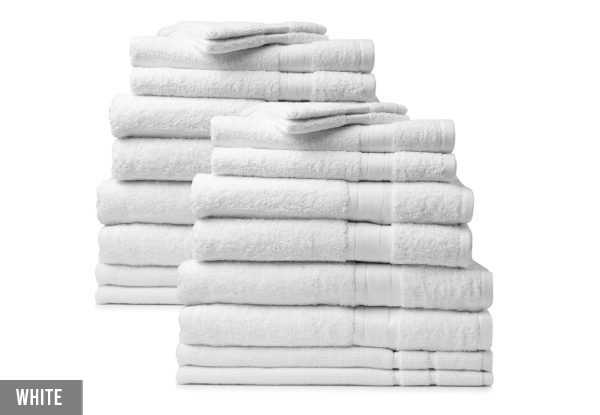 20-Piece Royal Comfort Regency Towel Set - Five Colours Available