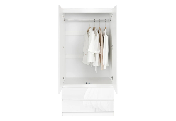 Serena Wardrobe Cabinet - Two Colours Available