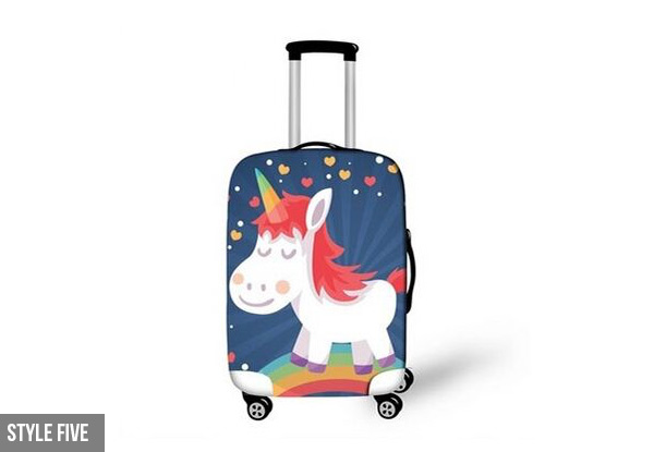 Unicorn Luggage Cover - Available in Six Styles