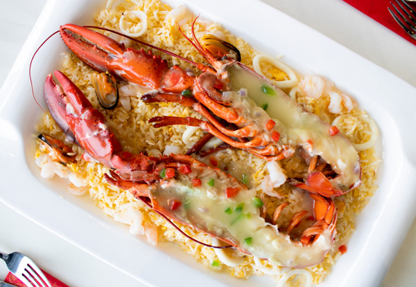 Sharing-Style Lobster with Two House Beverages for Two People - Option for Four People