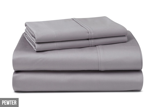 Canningvale Mille 1000TC Sheet Set - Three Colours Available with Free Nationwide Delivery