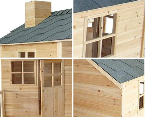 $479 for a Huge Wooden Playhouse