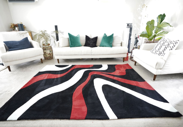Modern Rug - Three Sizes & Two Designs Available