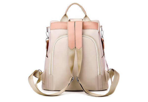 Women's Floral Embroidered Backpack - Available in Three Colours