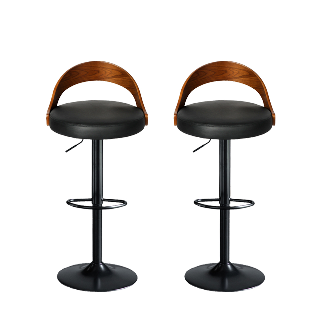 Kitchen Gas Lift Swivel Bar Stool - Two Colours Available