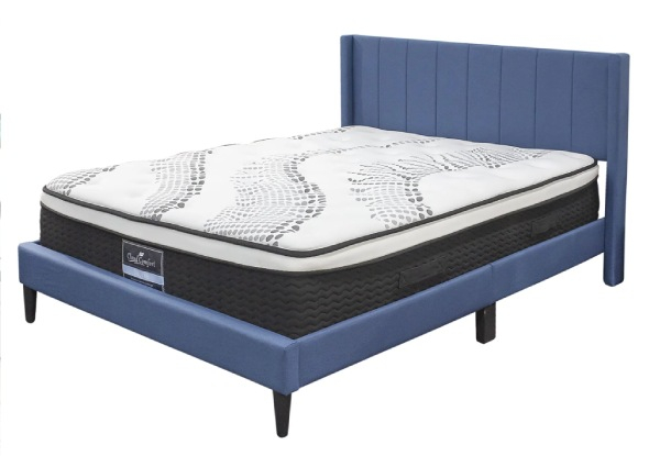 T Vele-B Fabric Bed Frame - Two Sizes Available