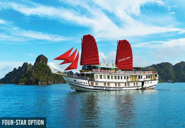 Per-Person, Twin-Share, Five-Day North Vietnam Tour from Hanoi to Halong Bay incl. Meals, Accommodation, Airport Transfers & More - Options for Three- or Four-Star Accommodation