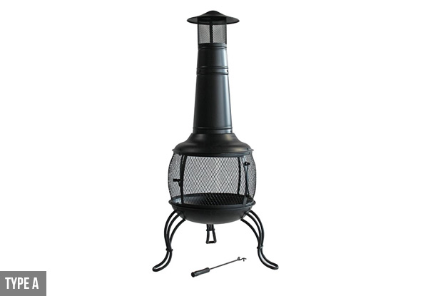 Iron Garden Chiminea - Two Styles Available