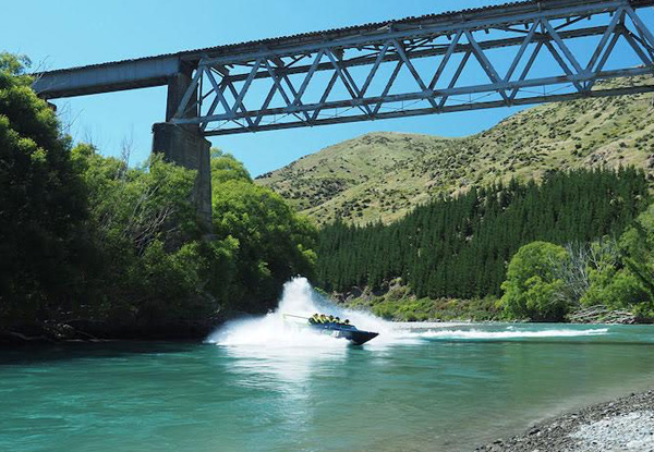 Energiser 45 Jet Boat Ride for One Adult - Options for Child or Family Pass - Valid Weekends Only