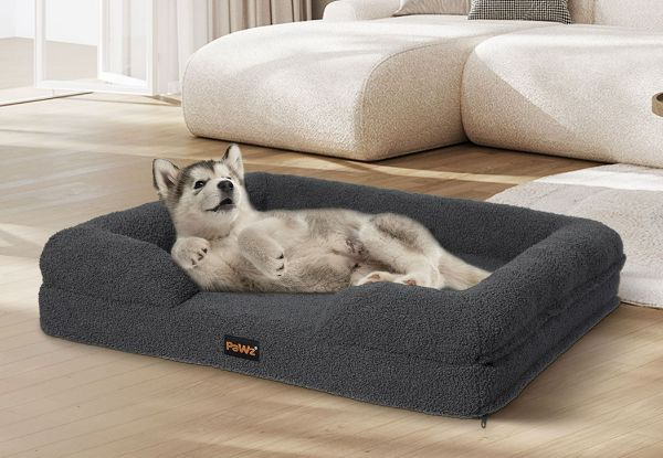 PaWz Washable Memory Foam Pet Sofa Bed - Available in Two Colours & Four Sizes