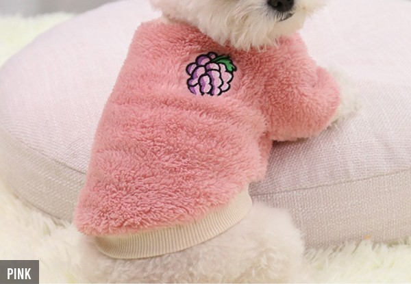 Fluffy Dog Jumper - Four Colours & Six Sizes Available