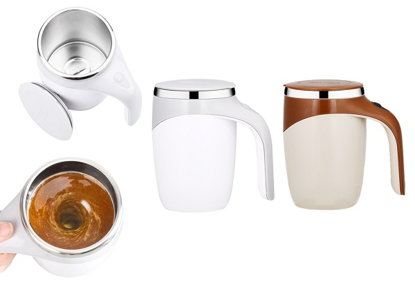 Self Stirring Mug - 13.5 oz - 6 colors, Drinkware