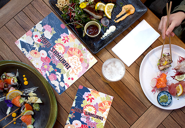 $50 Drinks & Dining Voucher - Traditional Japanese Cuisine with a Modern Twist