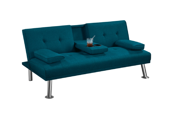 Convertible Futon Sofa Bed - Available in Two Colours
