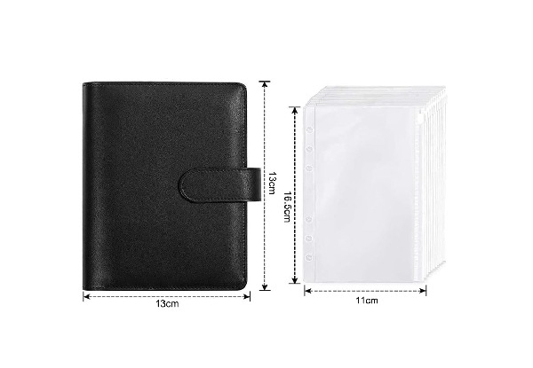 A6 Budget Planner Binder - Six Colours Available