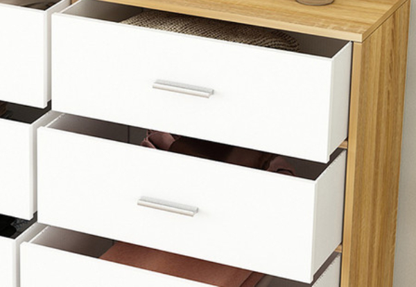 Chest of Eight-Drawer Dresser Tallboy