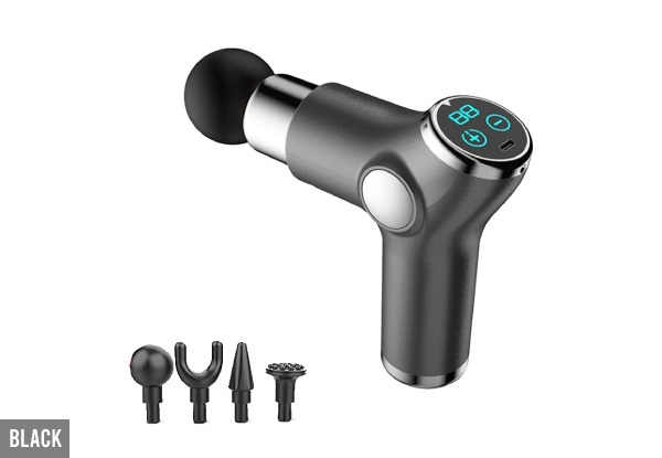 Handheld 32 Speed Muscle Massage Gun - Four Colours Available