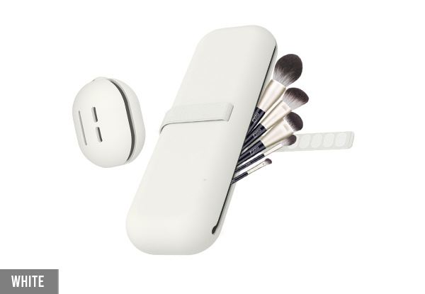 Silicone Make-Up Brush Holder Travel Bag - Available in Five Colours