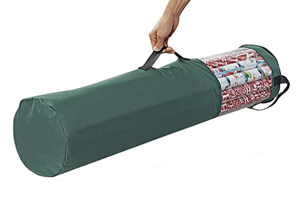 Christmas Wrapping Paper Storage Bag - Three Colours Available