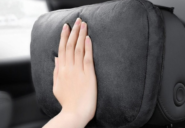 Car Seat Headrest Pillow - Option for Two-Pack