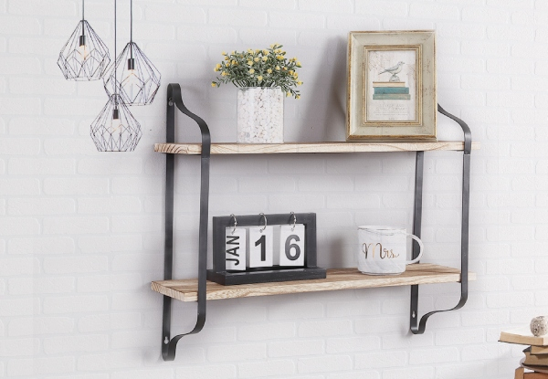 Levede Wall Mount Floating Shelf Rack - Two Options Available