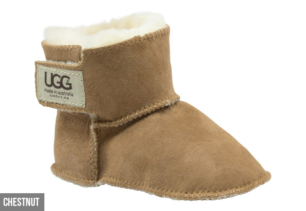 Comfort Me Australian-Made Baby UGG Booties - Four Colours & Four Sizes Available