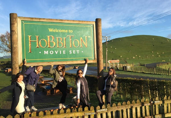 Guided Day Tour for One Adult incl. Hobbiton & Waitomo Glowworm Caves - Options for Child or Infant