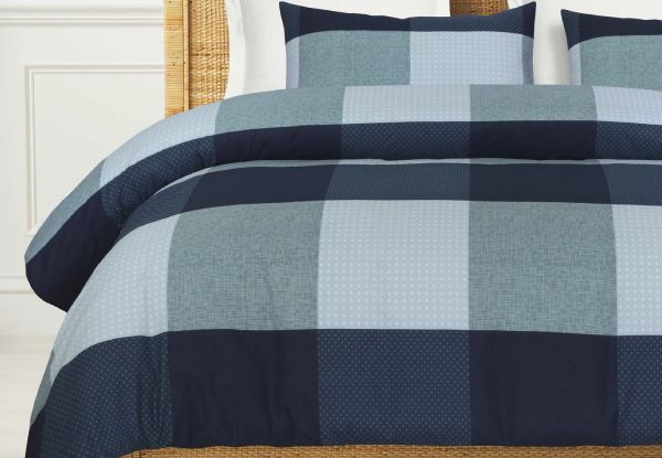 Amsons Blue Box Pure Cotton Bedding Range - Available in Four Options & Six Sizes