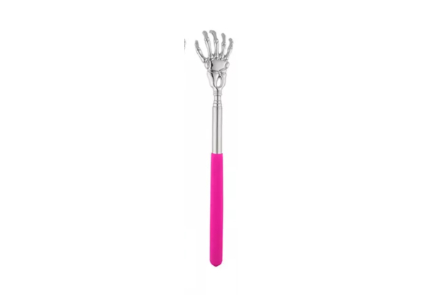 Stainless Steel Extendable Back Scratcher - Five Colours Available & Option for Two
