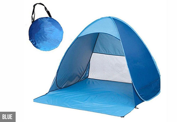 SPF 50+ Pop-Up Waterproof Beach & Camping Tent with UV Protection with Free Delivery