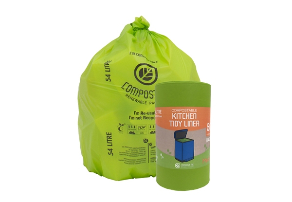 50 Rolls of Compost Me Bin Liners - Two Sizes Available