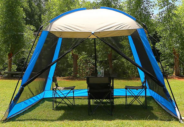 $119 for a UV 50+ 6-8 Person Sun Shelter