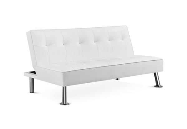 Convertible Futon Sofa Bed - Two Colours Available