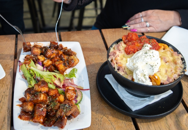 The Witching Hour Mini Golf Experience & Tapas or Entrees at Wild Kiwi Distillery - Options for Two, Four or Six People