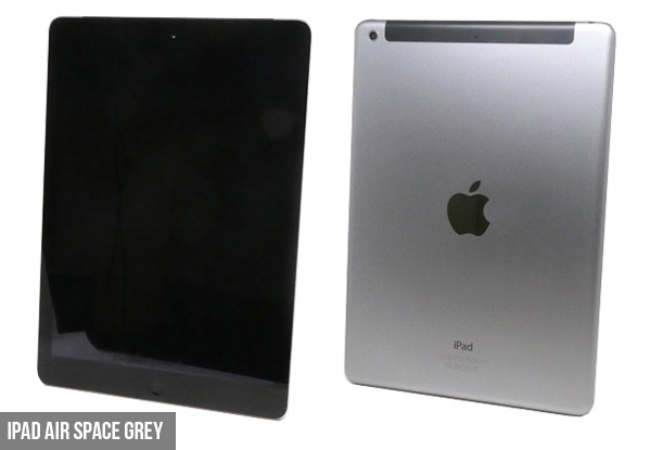 Certified Refurbished iPad Air 4G & Wifi 16GB incl. Charging Cables - Two Colours Available