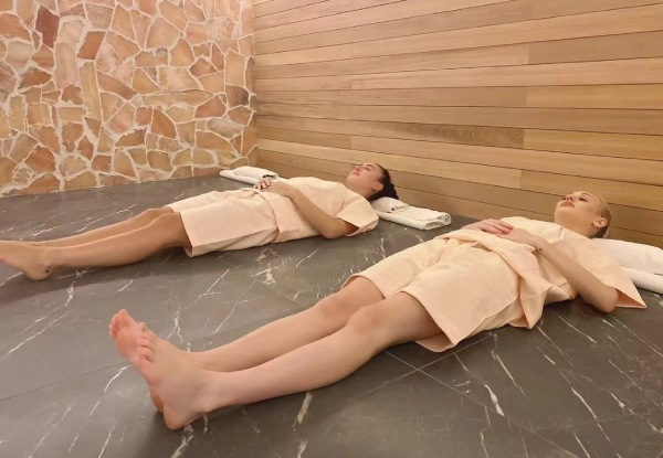 Premium Summer Pick-Me-Up 1-Hour 45-Minute Pamper Package incl. 45-Min Salt Stone Spa & 60-Min Full Body Aromatherapy Massage - Option for Two People