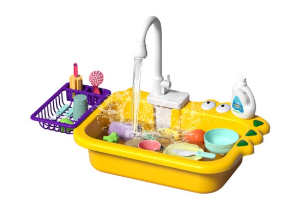 Kid's Kitchen Sink Toy Play Set