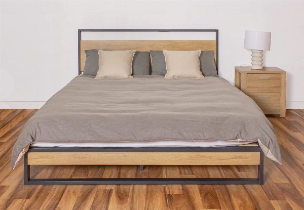 Whistler Metal Bed Frame - Available in Two Sizes
