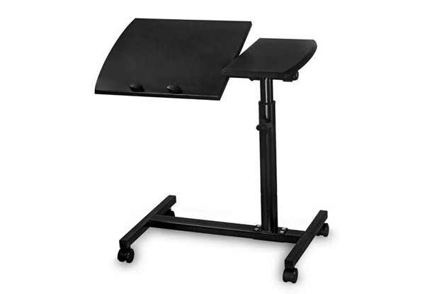 Adjustable Standing Wheeled Laptop Table