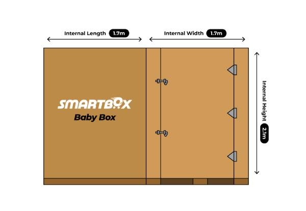 Smart Box 3-Month Prepaid Storage incl. Delivery - Option for Baby Box, Big Box & 6-Month Period