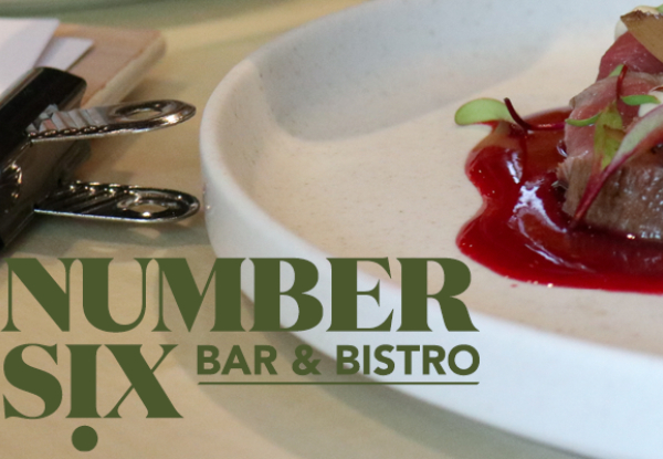 Any Two Lunch Dishes at Number Six Bistro & Bar for Two People - Option for Four Guests