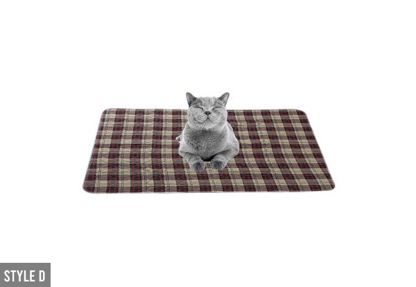 Leak-Proof Pet Pee Pad - Four Sizes & Four Styles Available