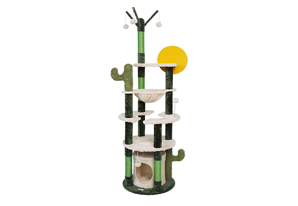 172cm Five-Level Cat Tree Tower Scratching Post